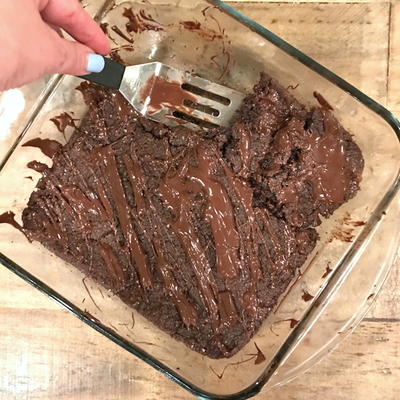 OMG Best Tahini Brownies!