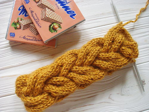 Free knit headband pattern bulky yarn