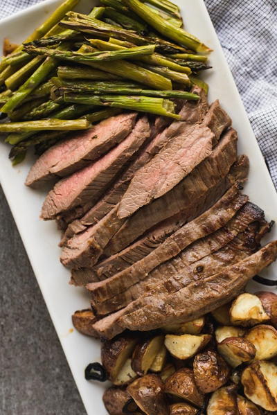 Cozy Sheet Pan Steak and Potatoes