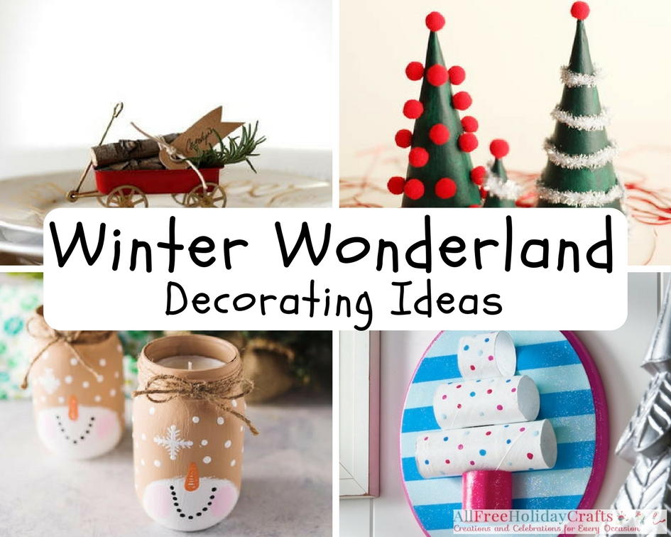 DIY Winter Wonderland Theme Decor Ideas