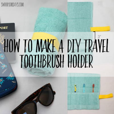 Thrifty Travel Toothbrush Holder