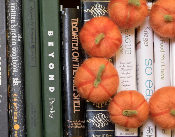 Mini Needle Felted Pumpkins