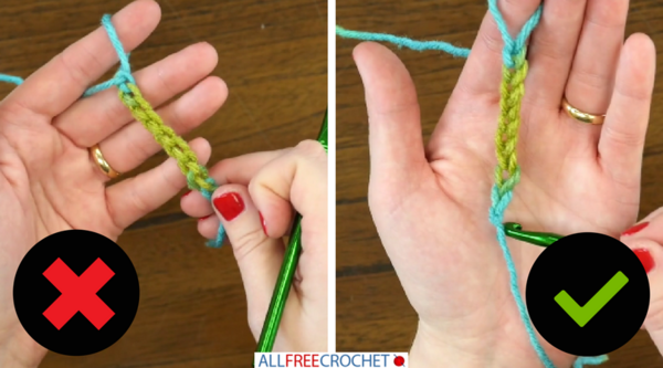 How to Count Chains in Crochet