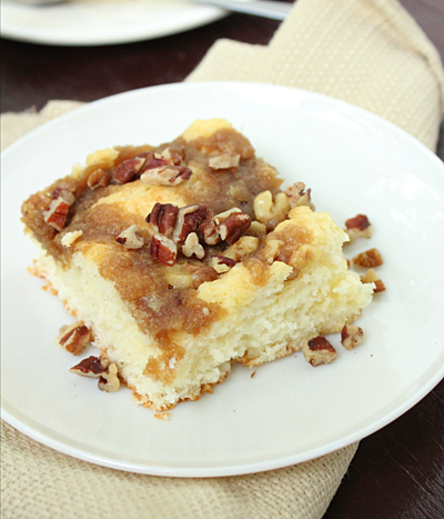 Cake Mix Cinnamon Walnut Coffee Cake