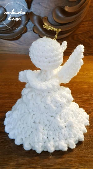 Peace on Earth Crochet Angel