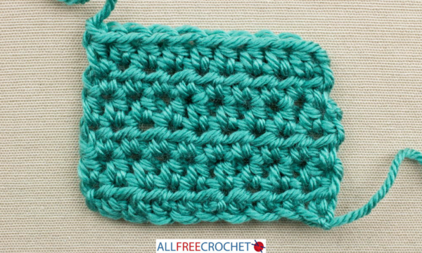 How to Count Crochet Rows - Half Double Crochet