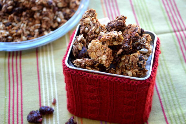 Cranberry Hazelnut Clusters