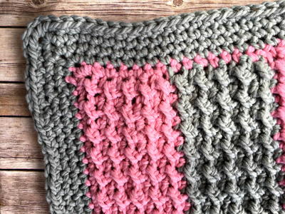 Easy Weekend Crochet Baby Blanket