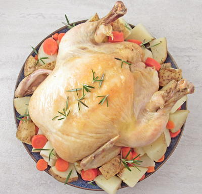 Rosemary and Garlic Brined Chicken