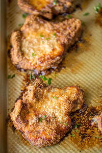 oven baked pork chops with bisquick