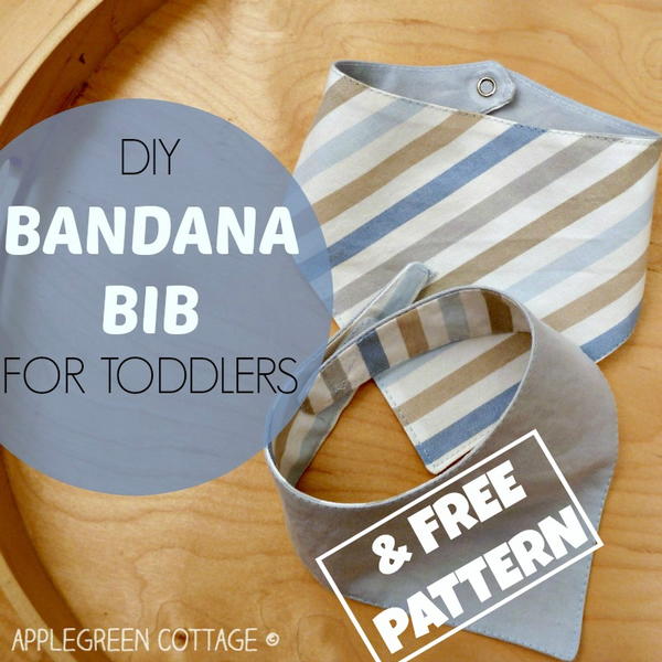 Bandana Bib Pattern | FaveCrafts.com bandana-bib-pattern-favecrafts-com