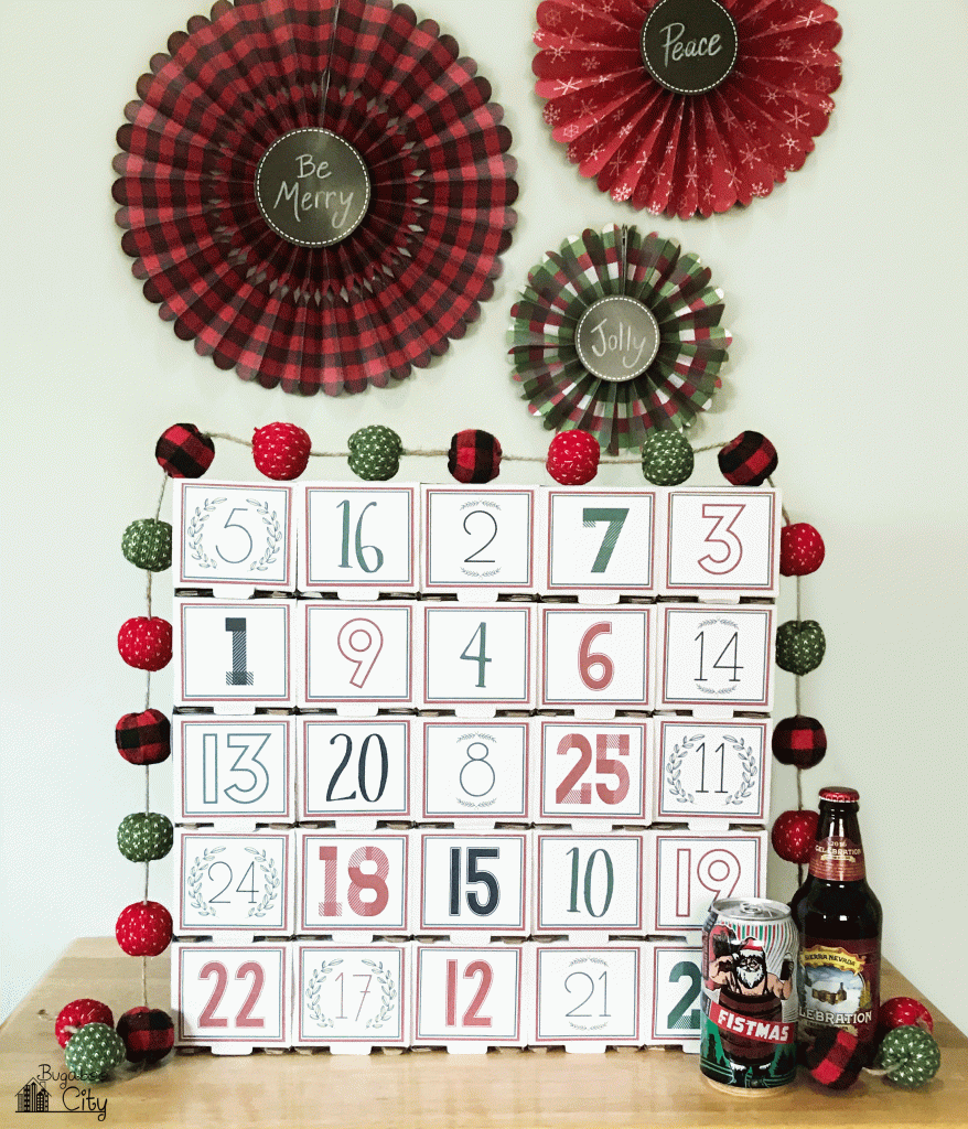 Fun DIY Beer Advent Calendar AllFreeChristmasCrafts com