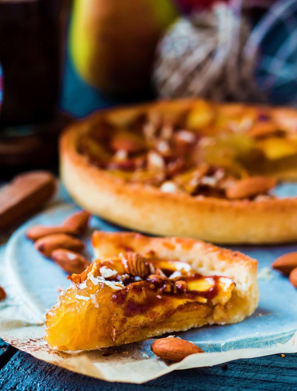 Apple Tart with Pear Jam | RecipeLion.com