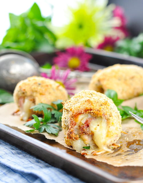 Easy Italian Stuffed Chicken Roll-Ups