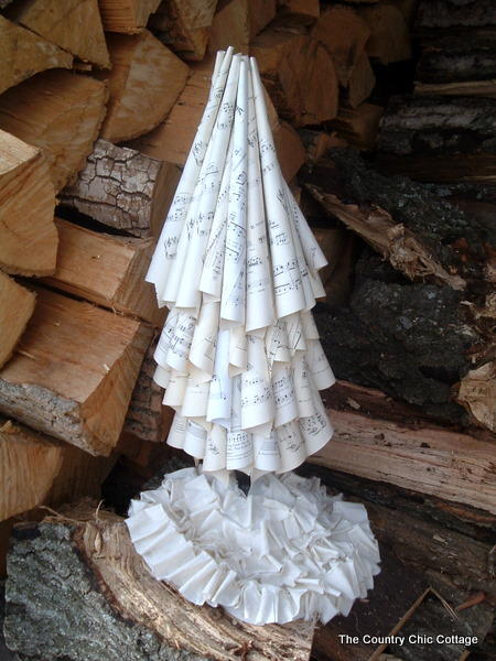Sheet Music Christmas Tree
