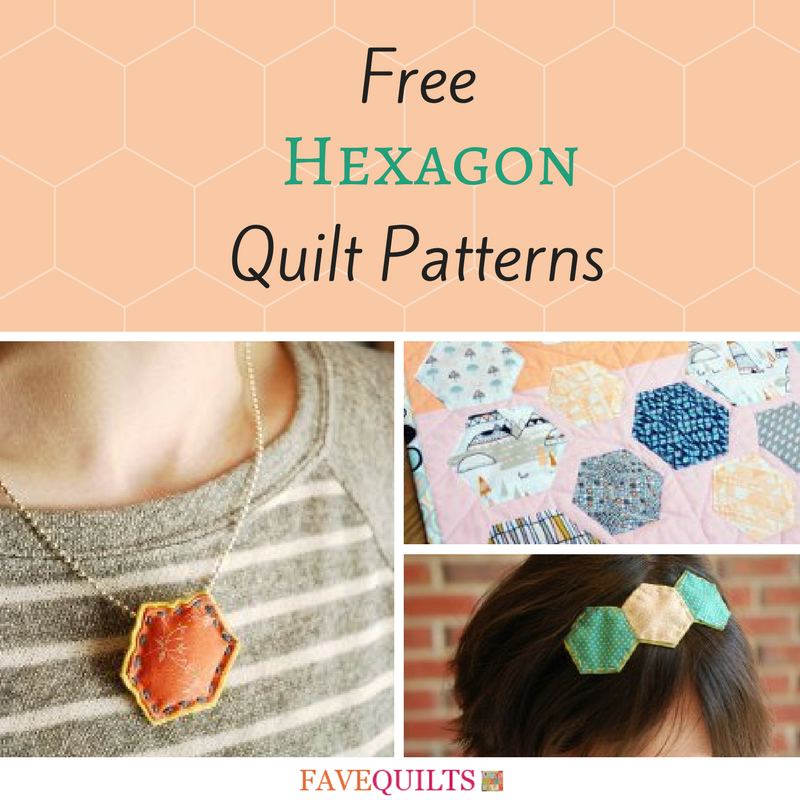 hexagon pattern quilting projects