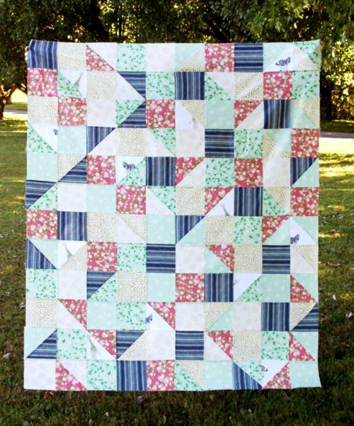 Safari Party HST Lap Quilt