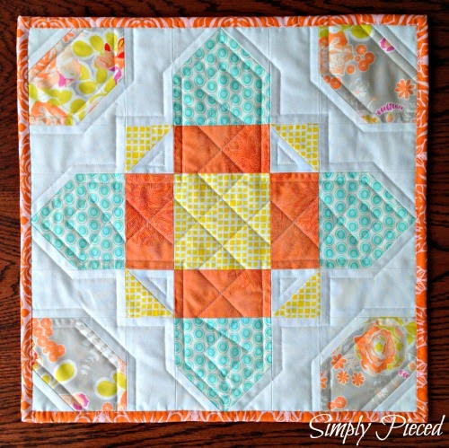 Celtic Cross Mini Quilt Tutorial