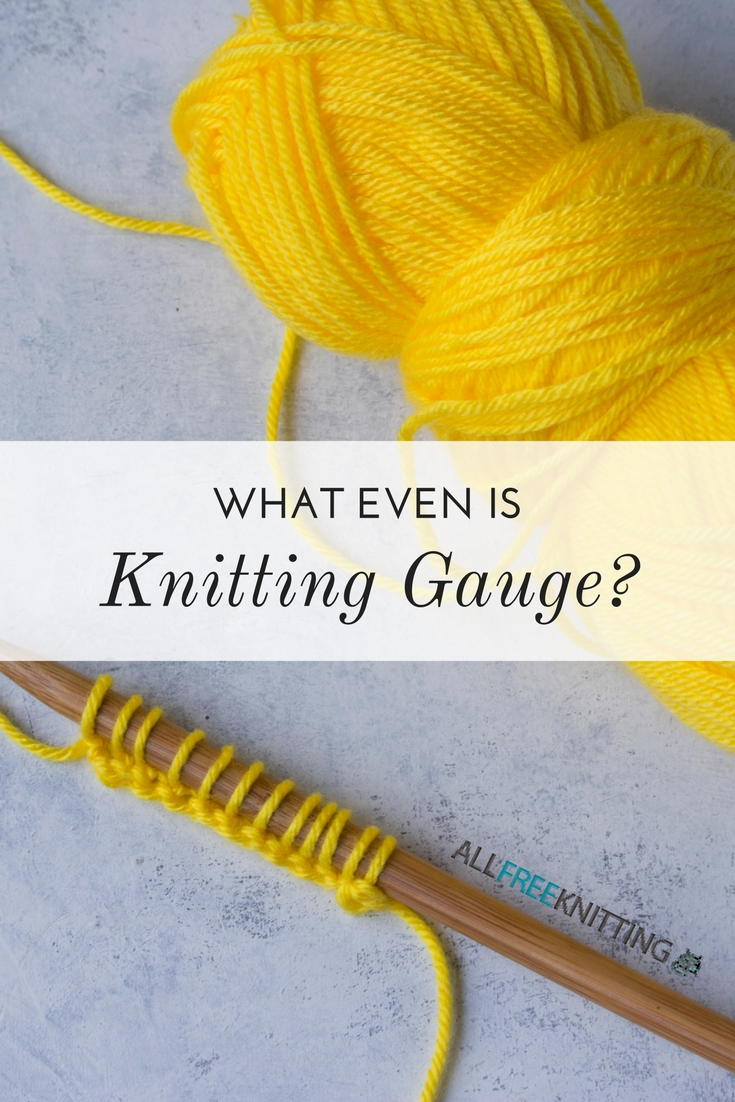 What Is Knitting Gauge?