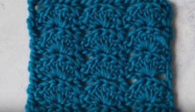 How to Crochet a Scallop Stitch