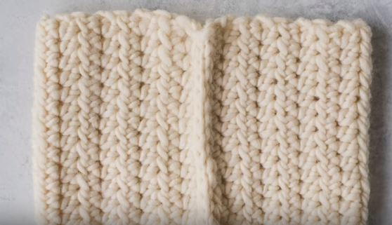 How to Join Ends of a Scarf with Slipped Stitches