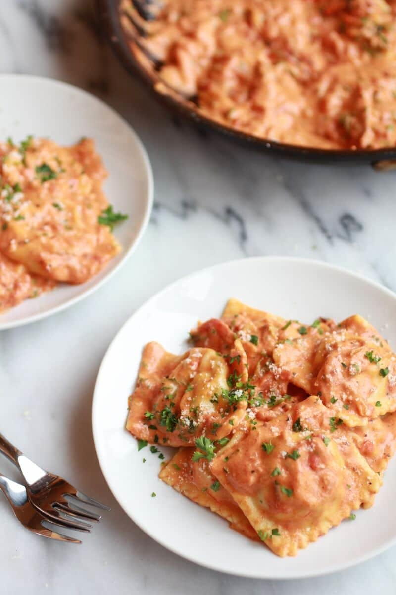 Better Than Olive Garden Lobster Ravioli Recipe | AllFreeCopycatRecipes.com