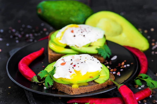 AVOCADO AND POACHED EGG TOAST