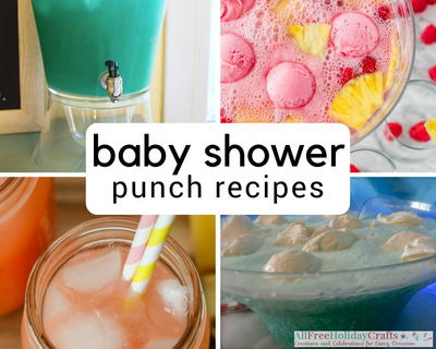 7 Yummy Baby Shower Punch Recipes