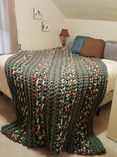 Cozy Colossal Crochet Blanket