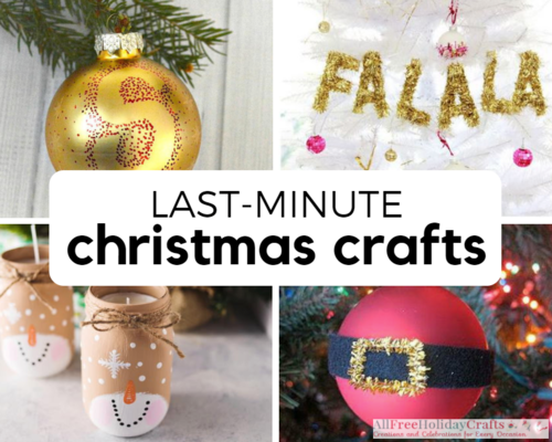 Download 75 Easy Christmas Crafts To Make At The Last Minute Allfreeholidaycrafts Com PSD Mockup Templates