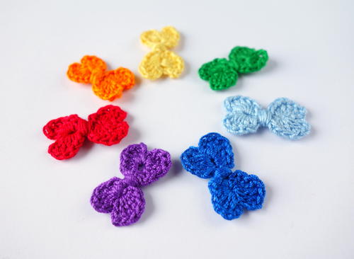 Crochet Mini Bows