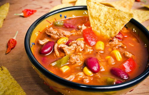 5-Can Slow Cooker Taco Soup