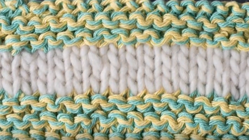 How to Knit with Multiple Types of Yarn