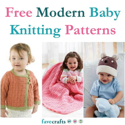 17 Free Modern Baby Knitting Patterns