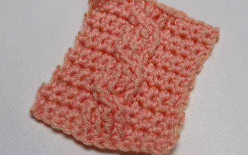 Cable Stitch Crochet Tutorial