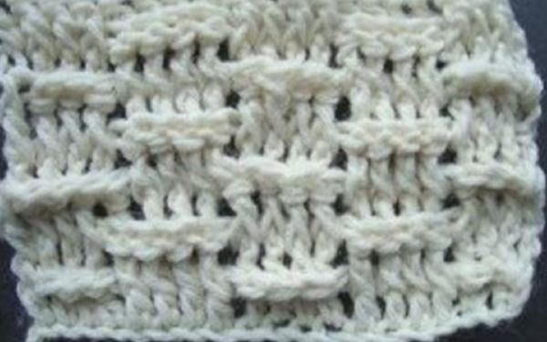 How to Crochet a Basketweave Stitch