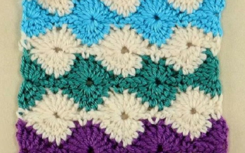 How to Crochet: Catherine Wheel Stitch