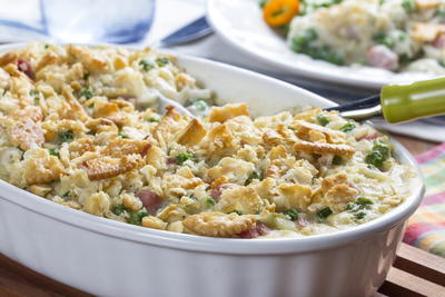 Ham and Scalloped Potato Casserole