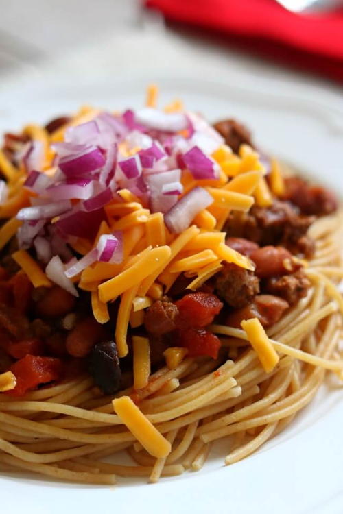 Classic Cincinnati Chili | AllFreeSlowCookerRecipes.com