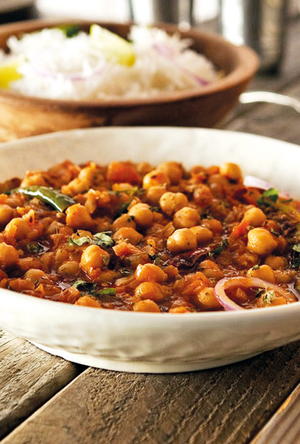 Hot and Sour Chickpeas