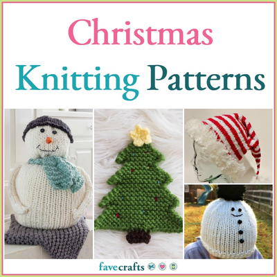 Free christmas knitting patterns santa angel snowman and tree