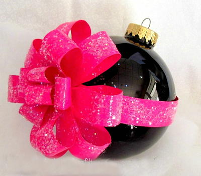 Easy Paper Wrapped Ornaments