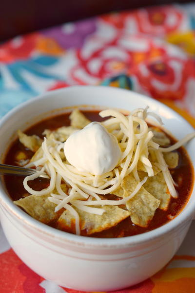 Slow Cooker Turkey Taco Soup