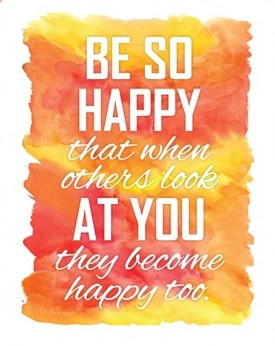 Be Happy Printable Quote