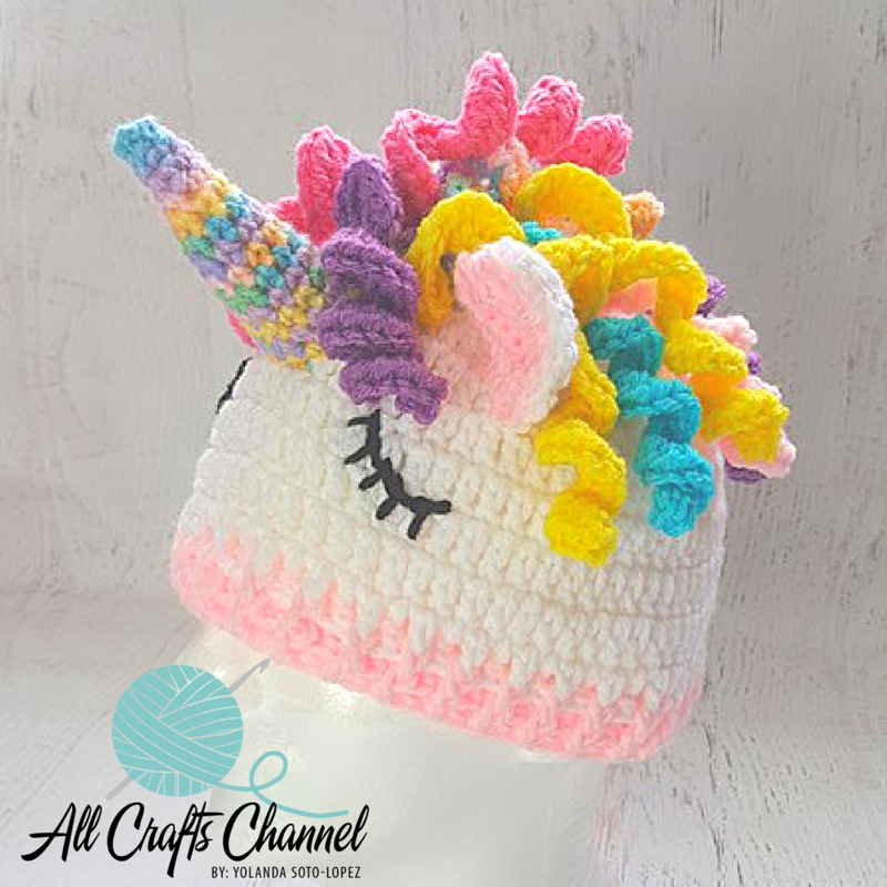 unicorn hat allfreecrochet com