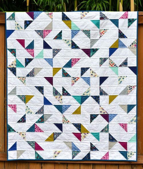 Lagoon HST Lap Quilt