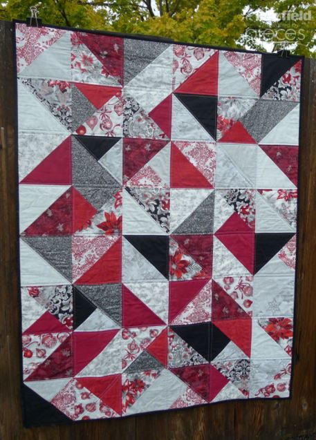 Simple Christmas Fat Quarter Quilt