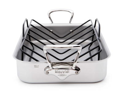 Mauviel Tri-Ply Roasting Pan with Rack