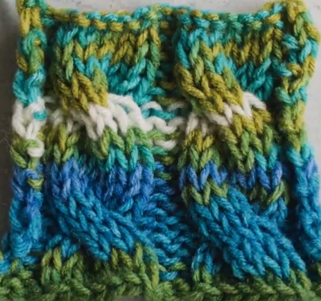How to Knit the Cable Stitch C6F