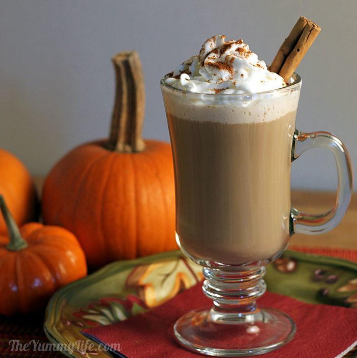 Maple Pumpkin Spice Lattes | AllFreeSlowCookerRecipes.com